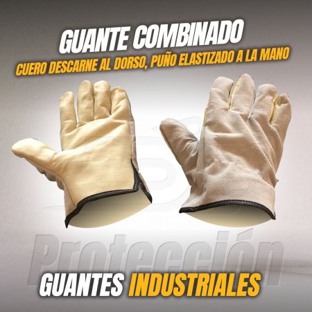 GUANTE COMBINADO VAQUEDA Y DESCARNE