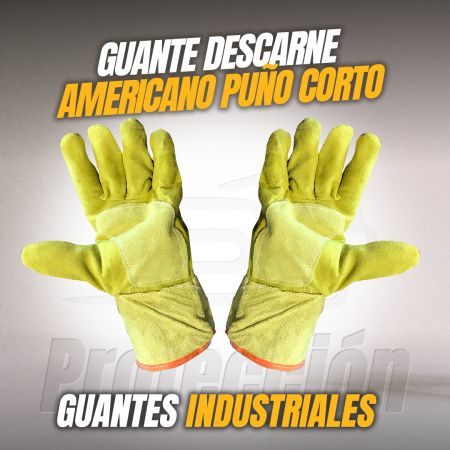 GUANTE DESCARNE AMERICANO PUÑO CORTO