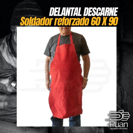 DELANTAL SOLDADOR REFORZADO  60 X 90